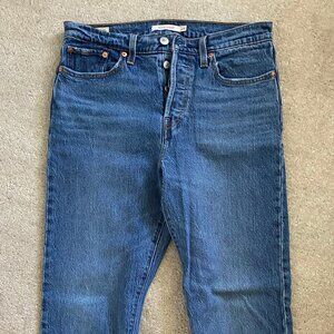 Levi's Wedgie Straight Jeans - two pairs available